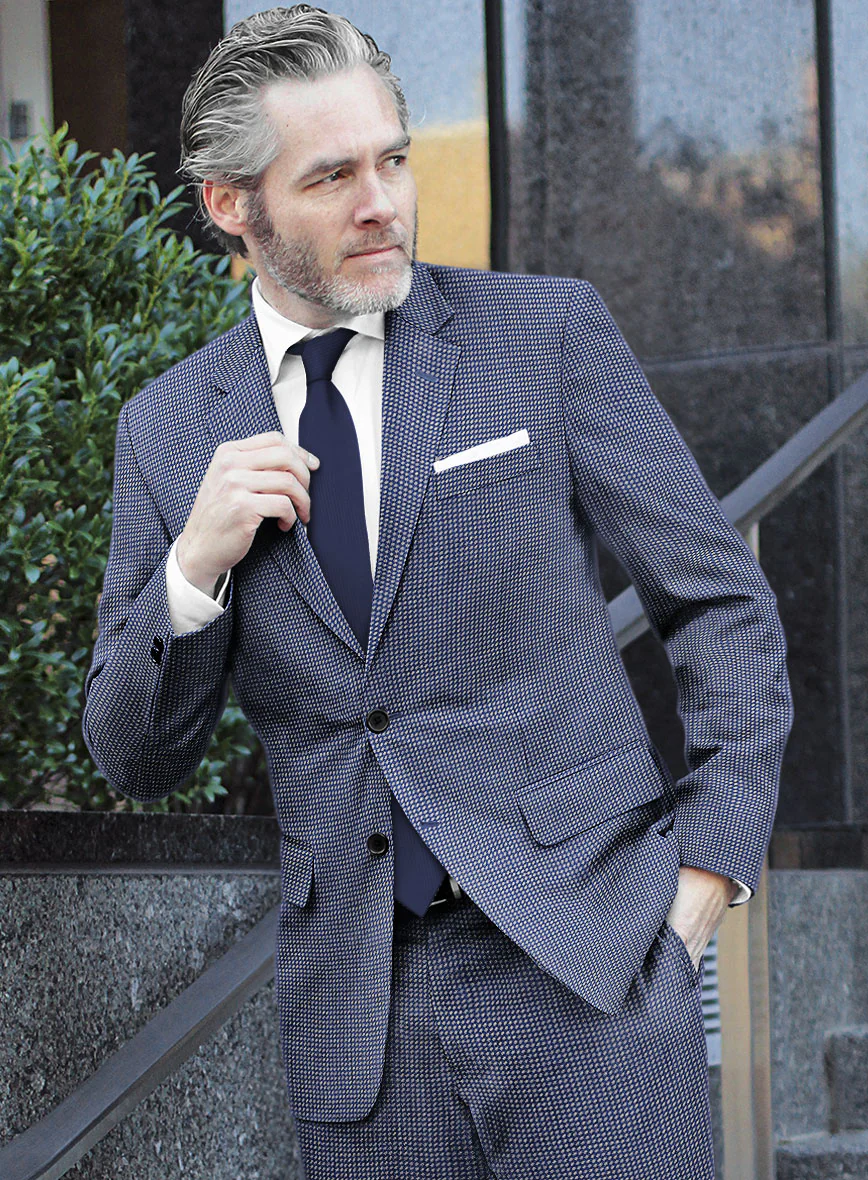 Reda Avarno Blue Wool Jacket - Image 2