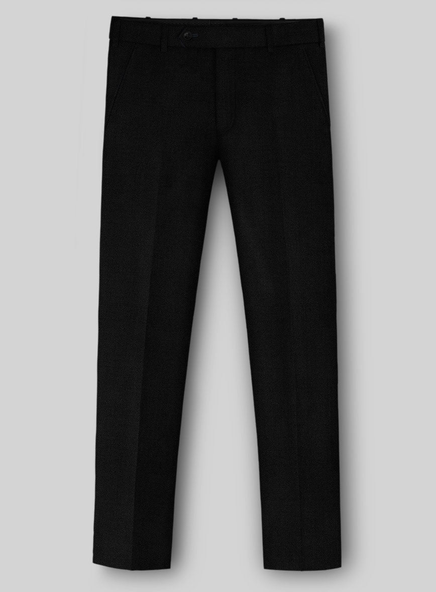 Reda Black Pure Wool Suit - Image 4