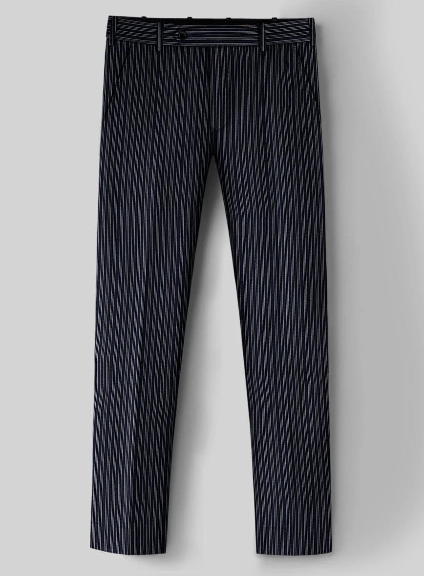 Reda Bravon Dark Blue Stripe Wool Suit - Image 5