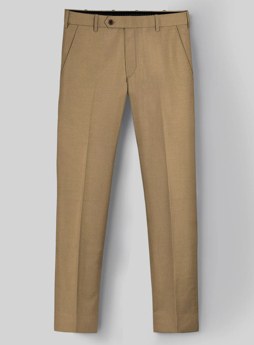 Reda British Khaki Wool Pants - Image 2