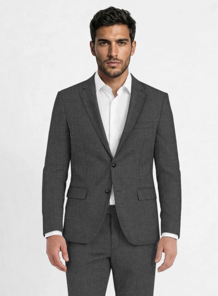 Reda Cashmere Mid Gray Wool Jacket - Image 2