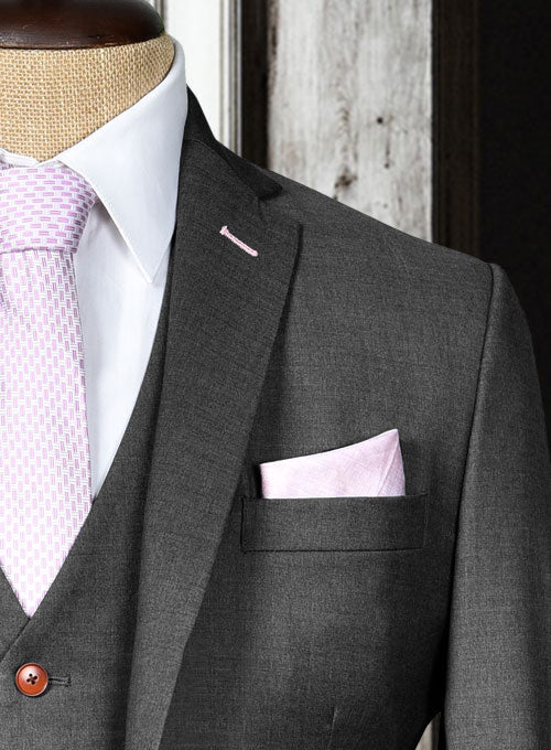Reda Cashmere Mid Gray Wool Suit II - Image 4
