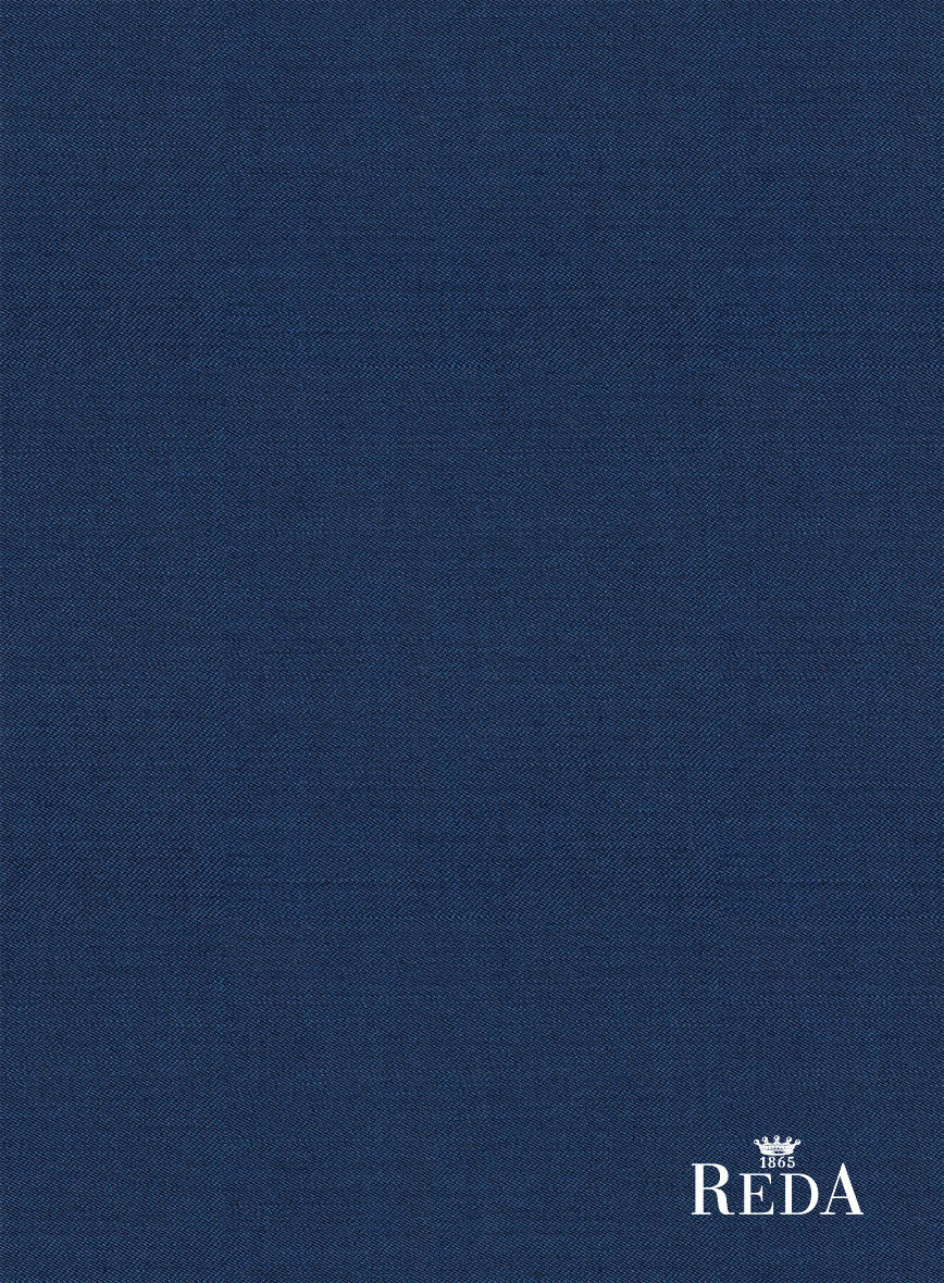 Reda Cobalt Blue Wool Jacket - Image 3