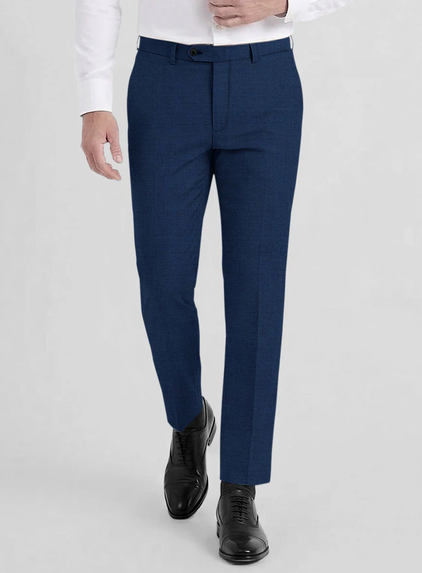 Reda Cobalt Blue Wool Suit - Image 6