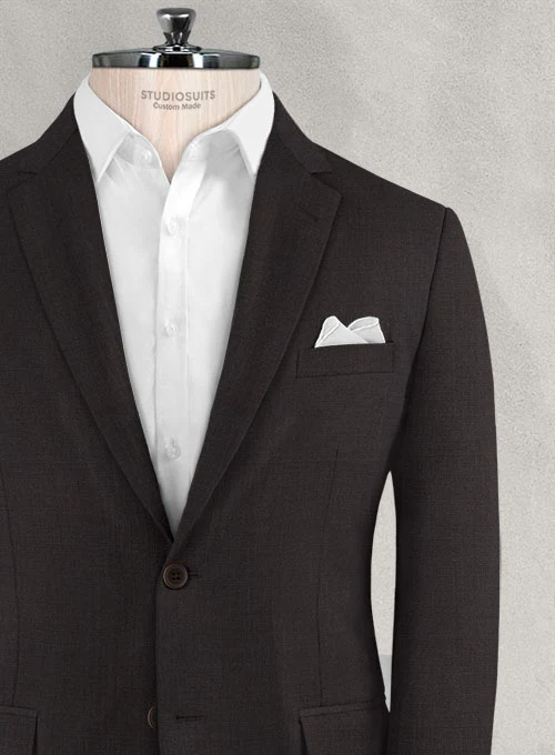 Reda Dark Raisin Wool Suit - Image 4