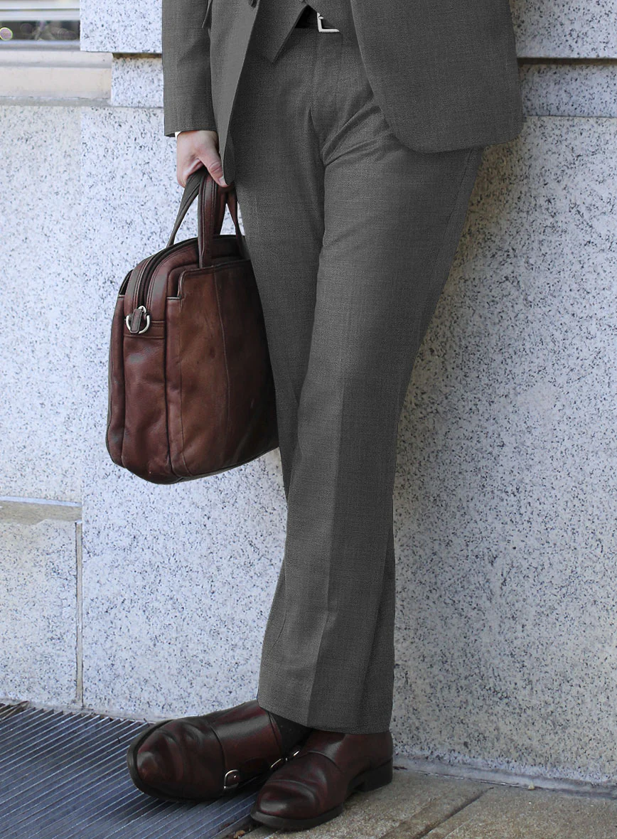 Reda Denim Gray Wool Suit - Image 5