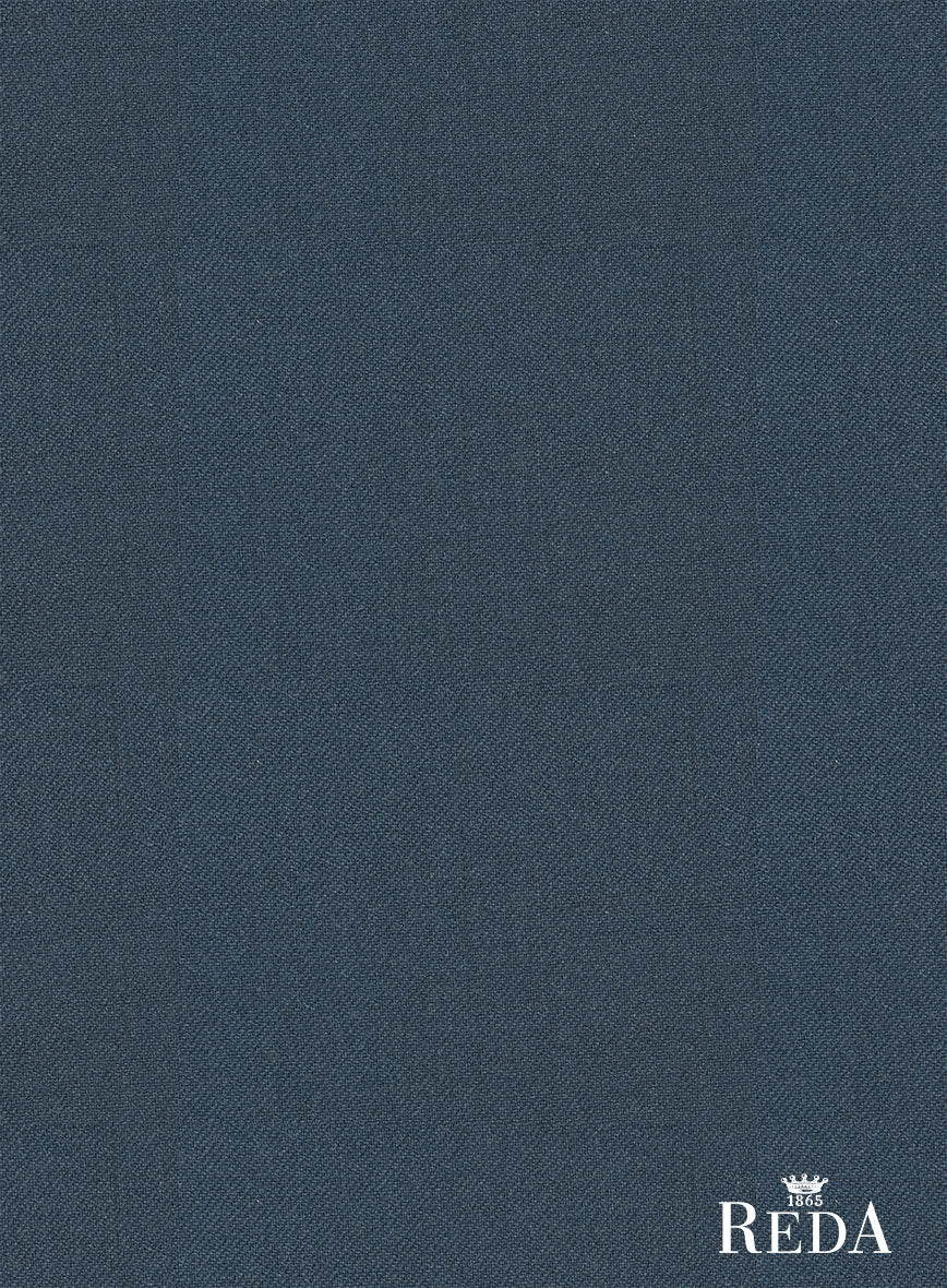 Reda Ebony Blue Wool Jacket - Image 3
