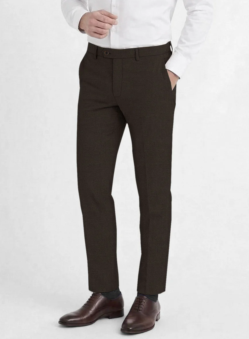 Reda Espresso Brown Wool Suit - Image 6
