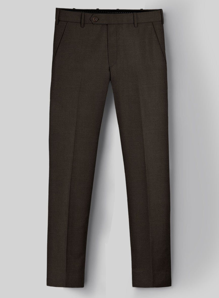 Reda Espresso Brown Wool Suit - Image 5