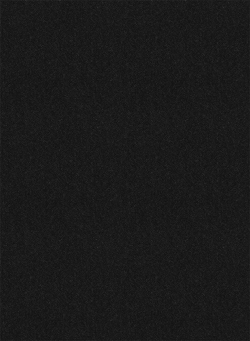 Reda Flannel Black Wool Jacket - Image 2