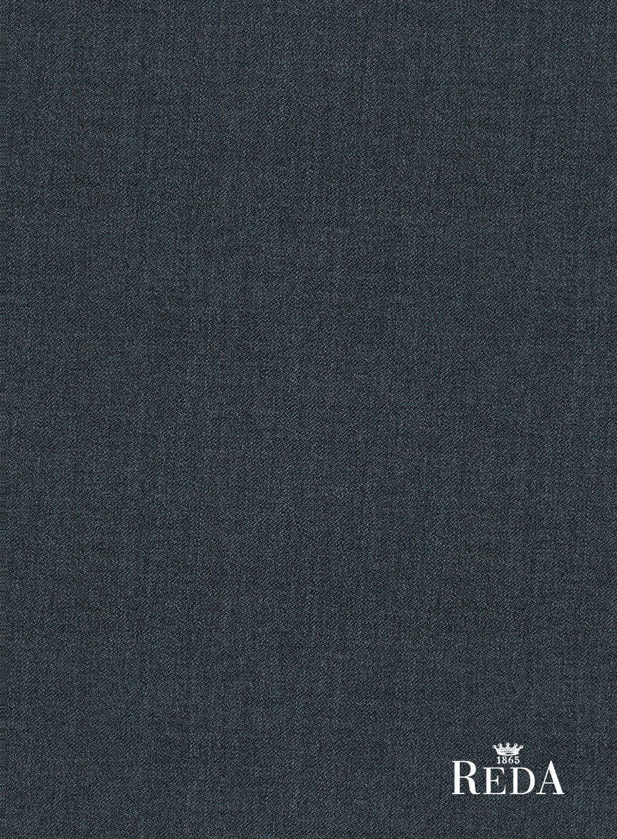 Reda Flexo Bond Blue Wool Pants - Image 4