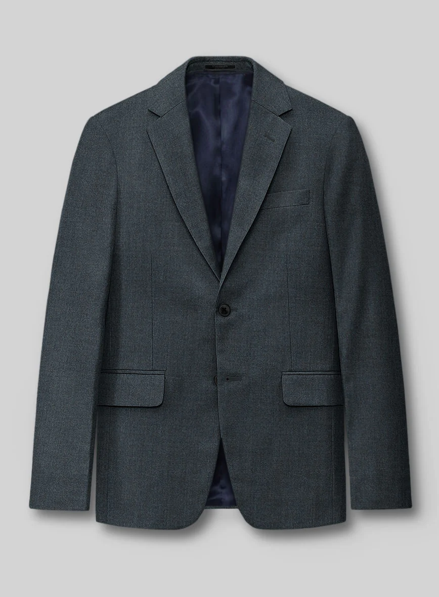 Reda Flexo Bond Blue Wool Suit - Image 3
