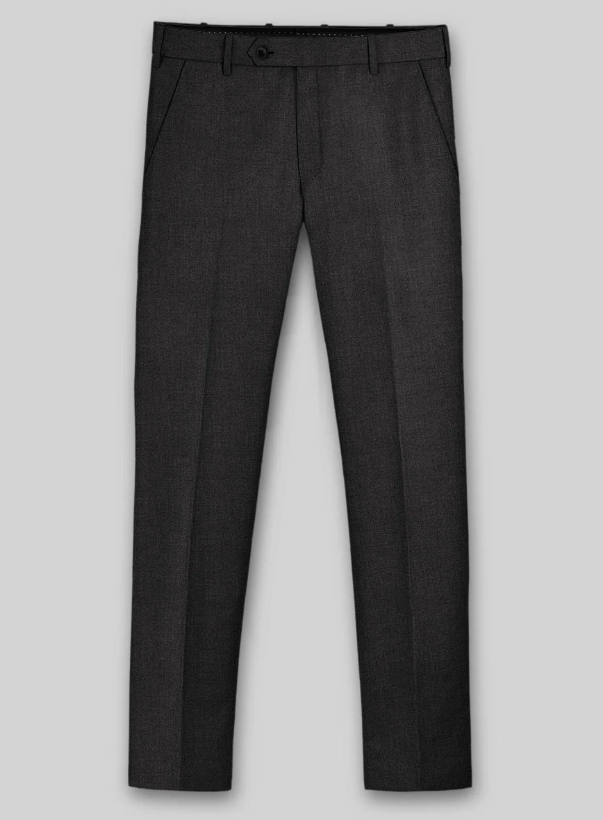 Reda Flexo Charcoal Wool Suit - Image 5