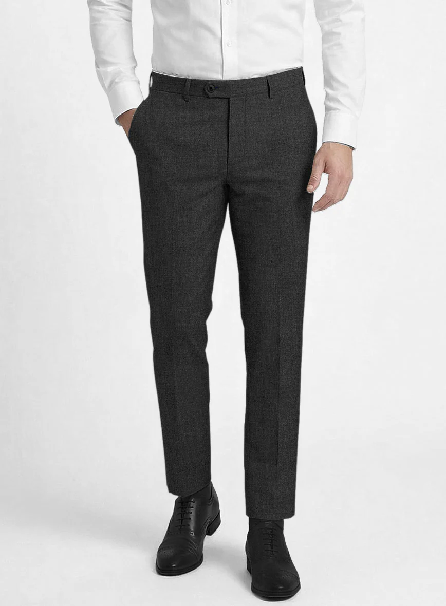 Reda Flexo Charcoal Wool Suit - Image 6