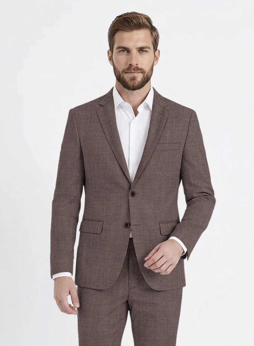Reda Flexo Mauve Wool Jacket - Image 2