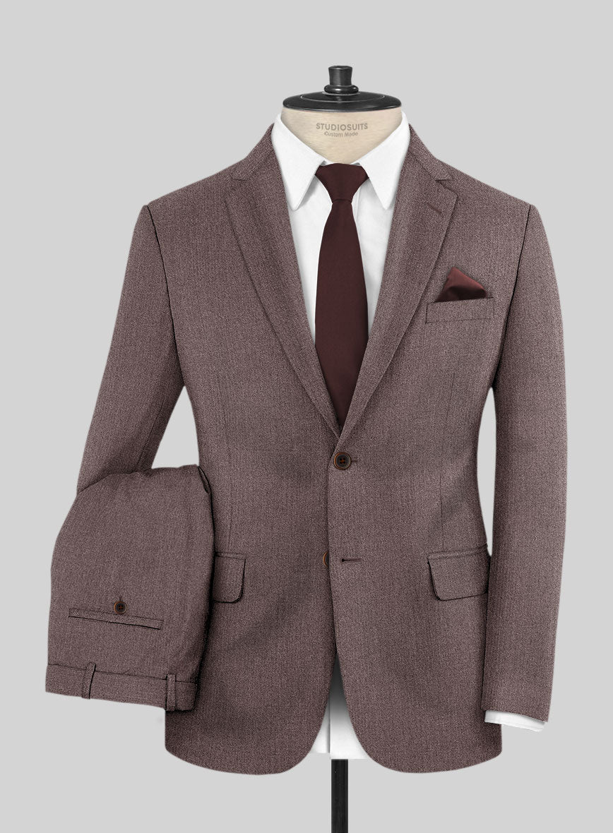 Reda Flexo Mauve Wool Suit - Image 2