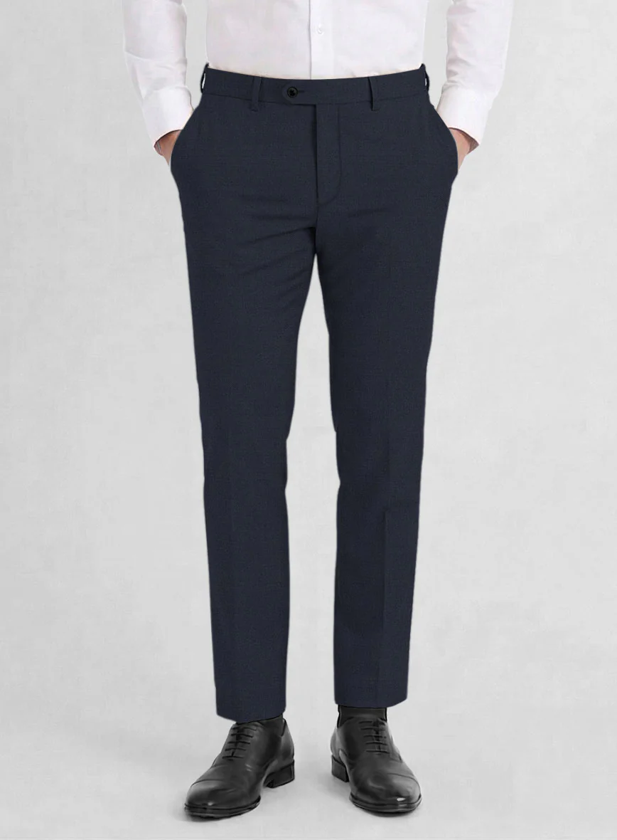 Reda Flexo Navy Blue Wool Suit - Image 6