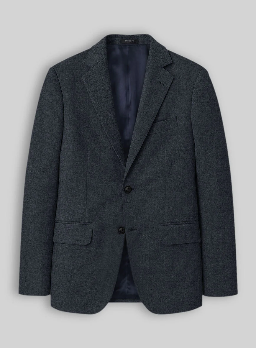 Reda Flexo Regal Blue Wool Suit - Image 4