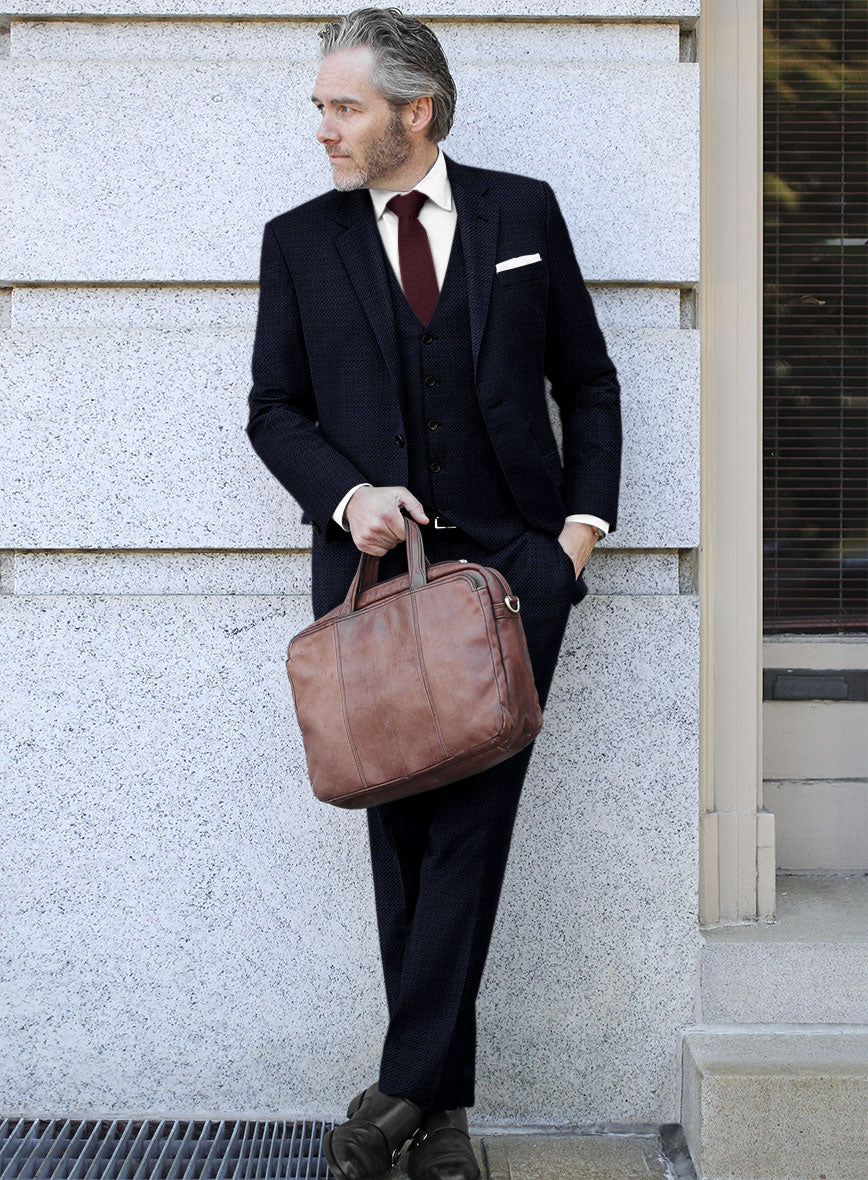 Reda Floura Blue Wool Suit - Image 2