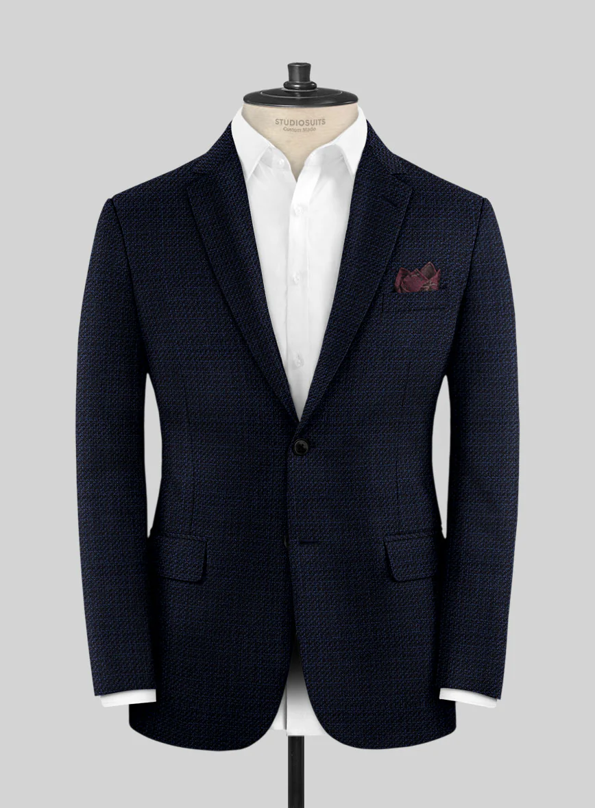 Reda Floura Blue Wool Suit - Image 3