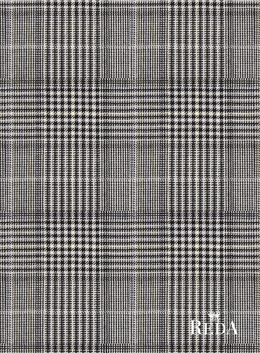 Reda Galie Gray Checks Wool Suit - Image 7