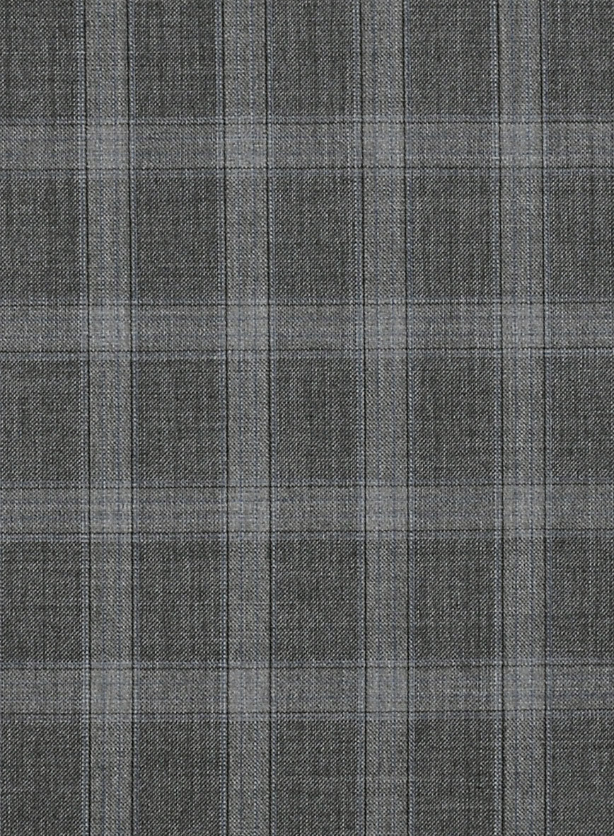 Reda Hirso Gray Wool Jacket - Image 2