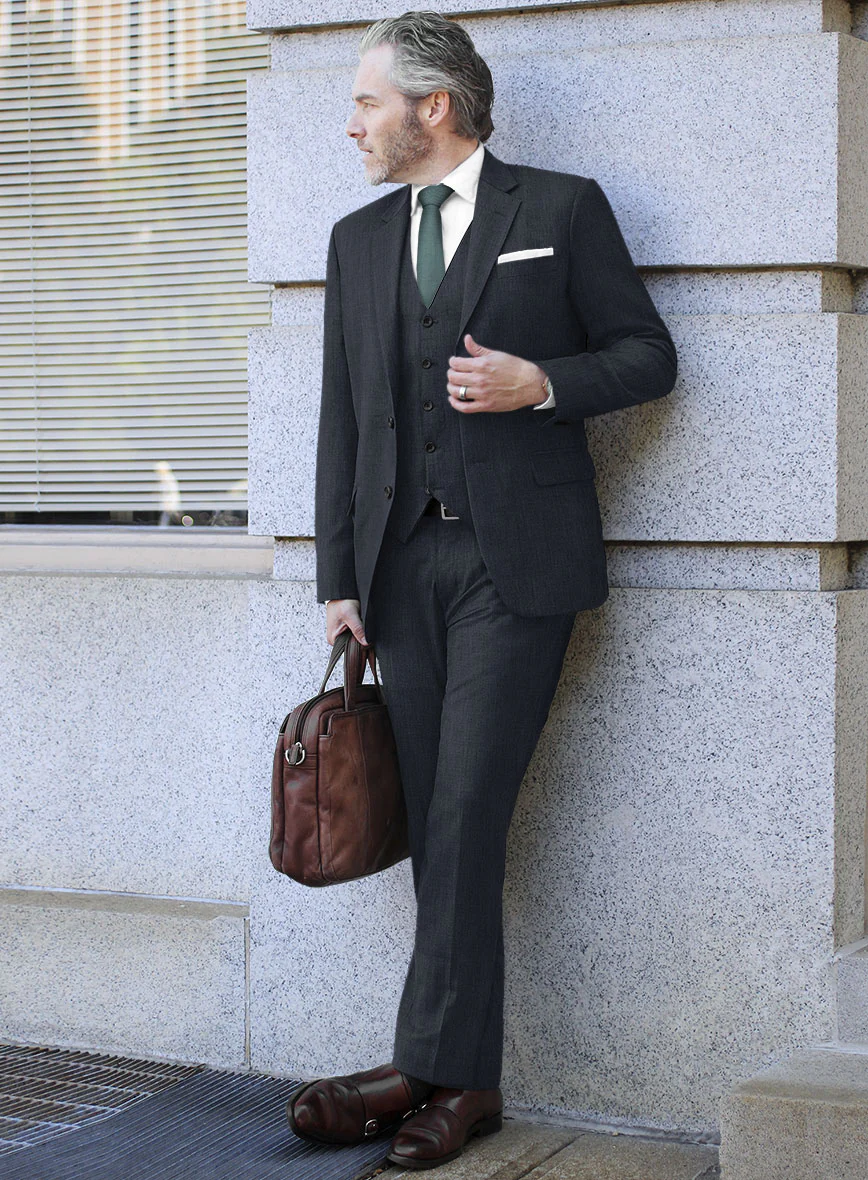 Reda Indigo Blue Wool Suit - Image 2