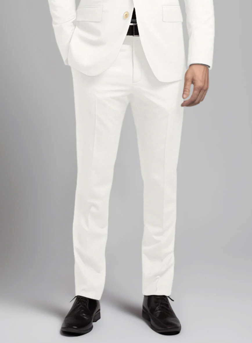 Reda Ivory Pure Wool Pants - Image 2