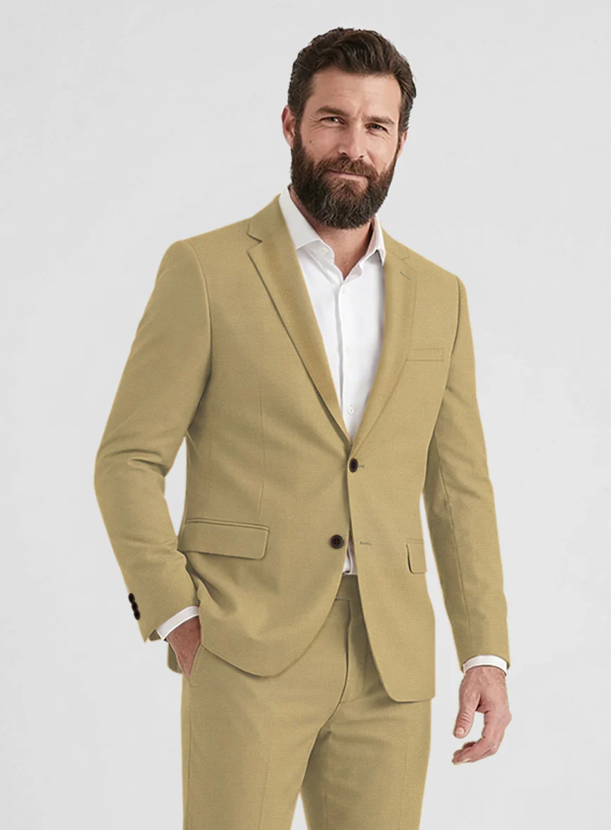 Reda Khaki Pure Wool Jacket - Image 2