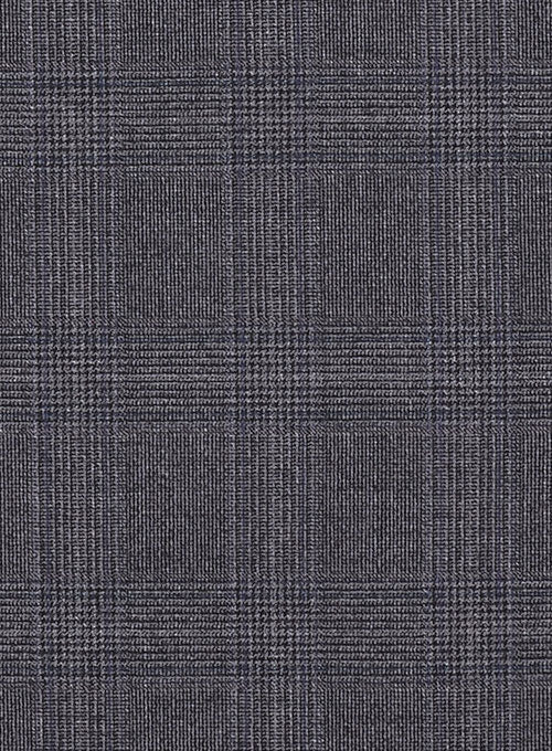 Reda Lusra Gray Wool Pants - Image 2