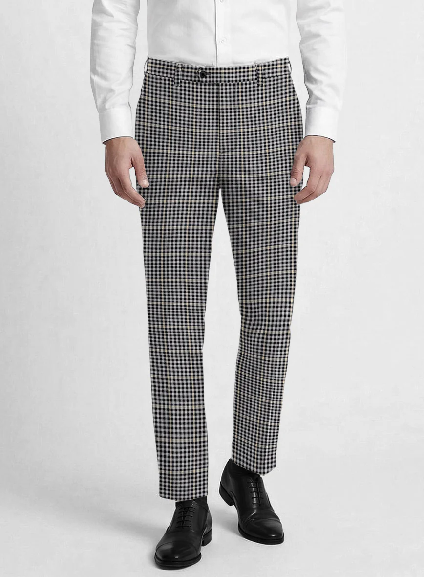 Reda Matio Black Checks Wool Suit - Image 6