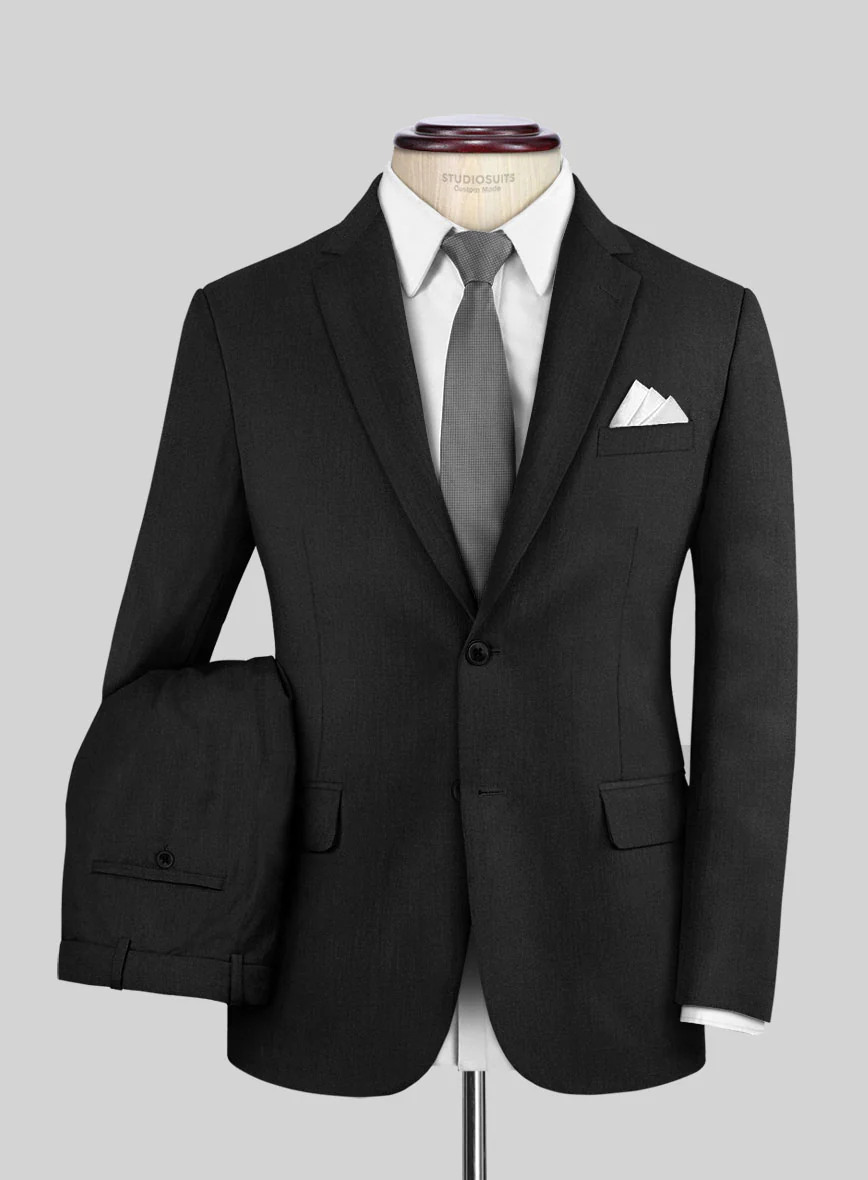 Reda Nova Charcoal Wool Suit - Image 2