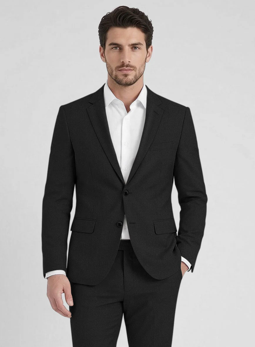 Reda Nova Charcoal Wool Suit - Image 3