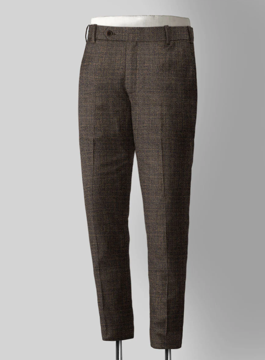 Reda Omiro Brown Wool Suit - Image 4