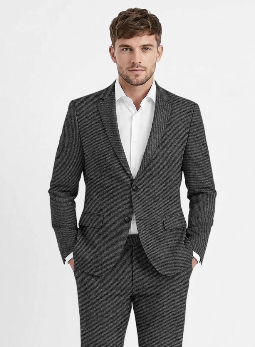 Reda Rovy Gray Wool Jacket - Image 2