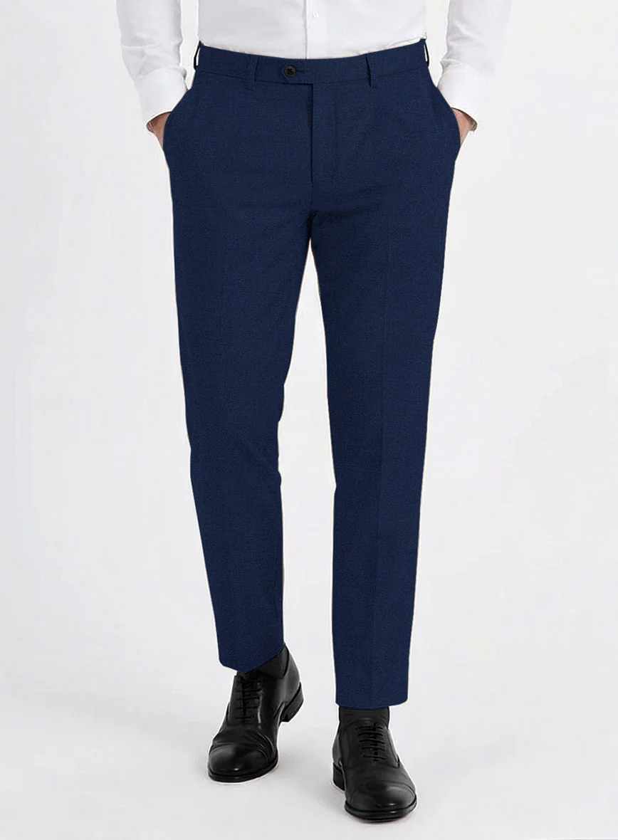 Reda Royal Blue Pure Wool Suit - Image 6