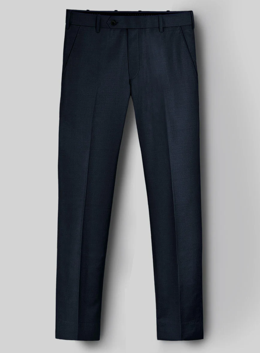 Reda Seal Blue Pure Wool Suit - Image 5