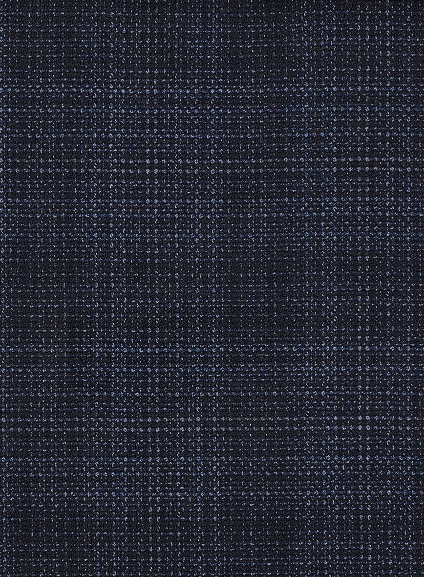 Reda Stibal Blue Checks Wool Suit - Image 7