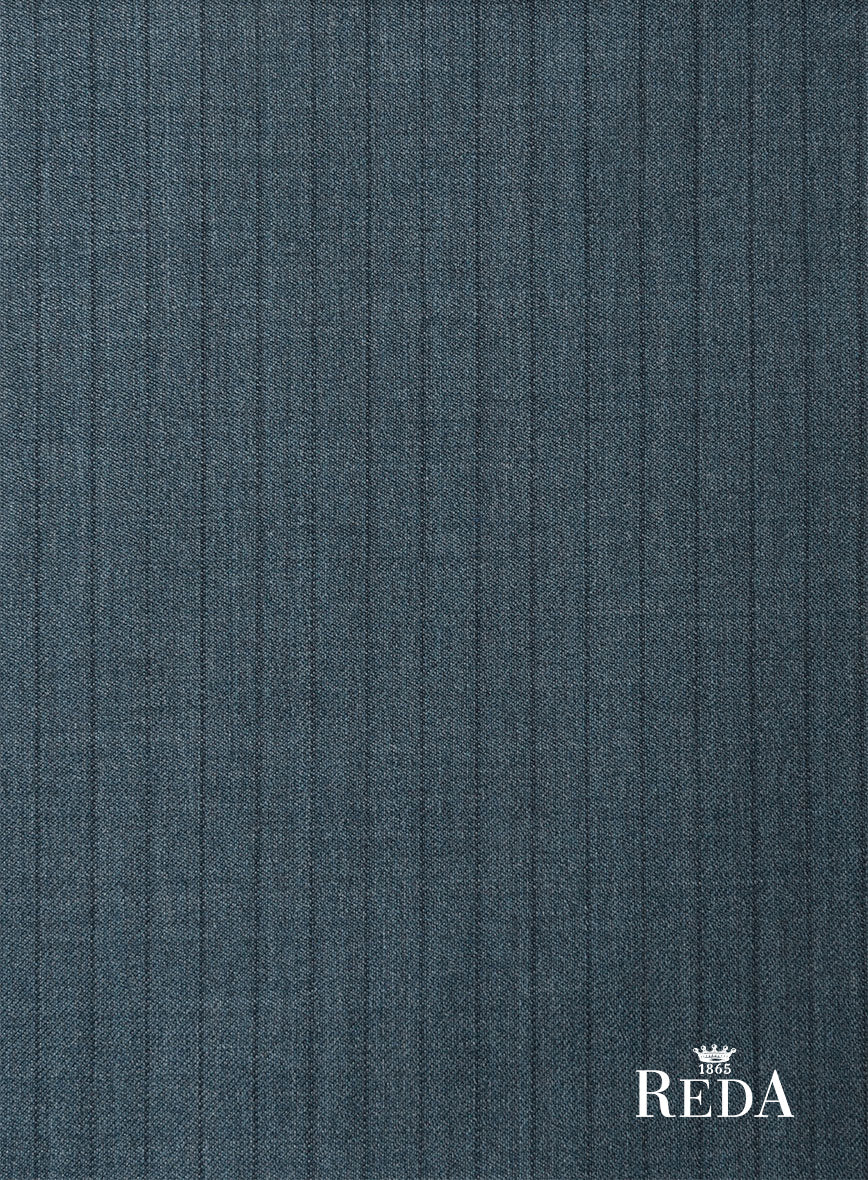 Reda Tibaro Blue Stripe Wool Suit - Image 7