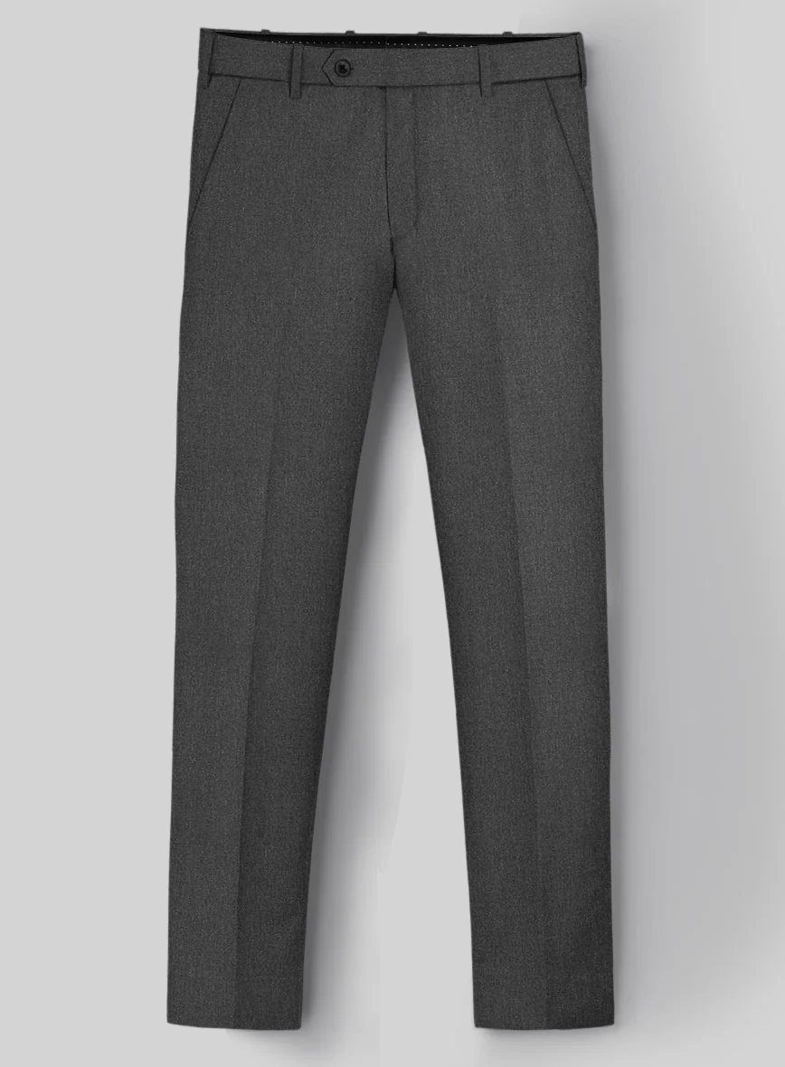 Reda Worsted Dark Gray Pure Wool Suit - Image 5