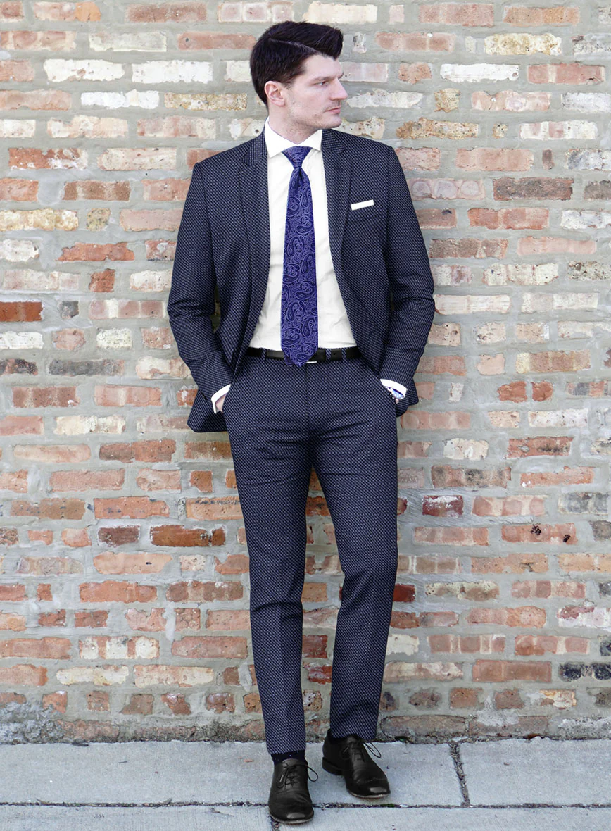 Reda Yunot Blue Wool Suit - Image 2