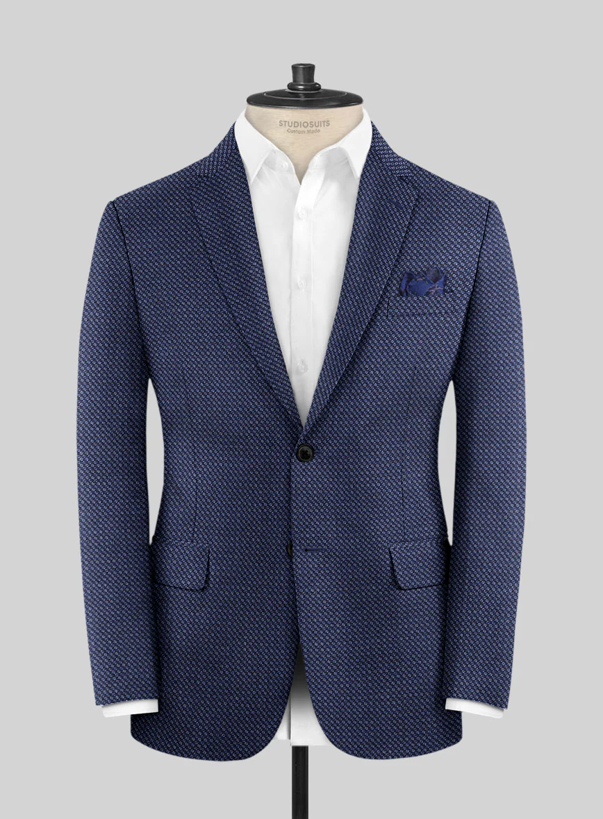 Reda Yunot Blue Wool Suit - Image 3