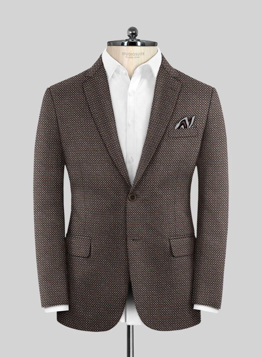 Reda Yunot Brown Wool Suit - Image 3