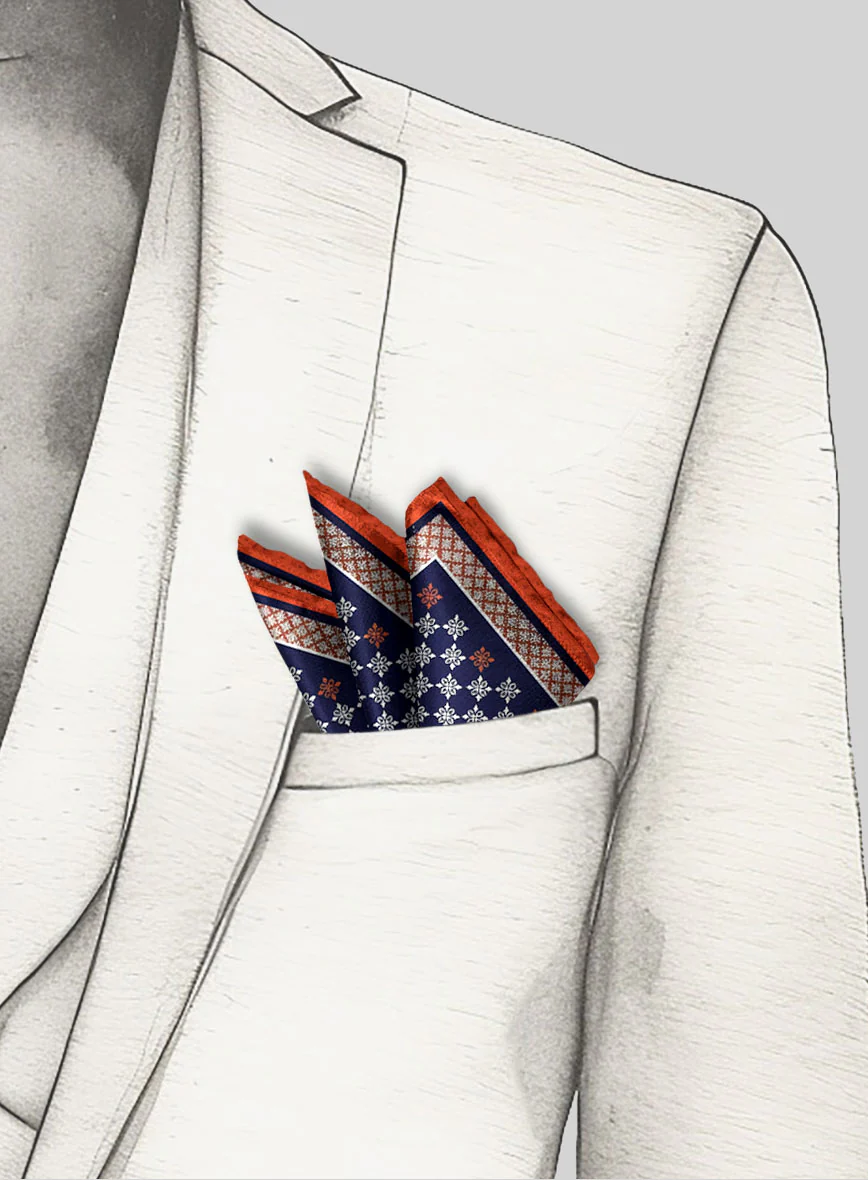 Regnare Silk Pocket Square - Image 4