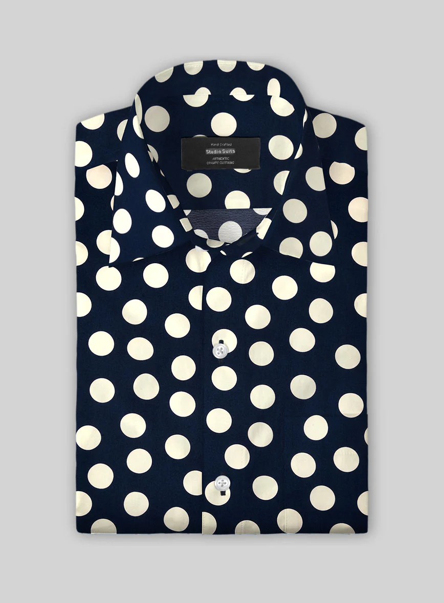 Retro Orbit Cotton Shirt