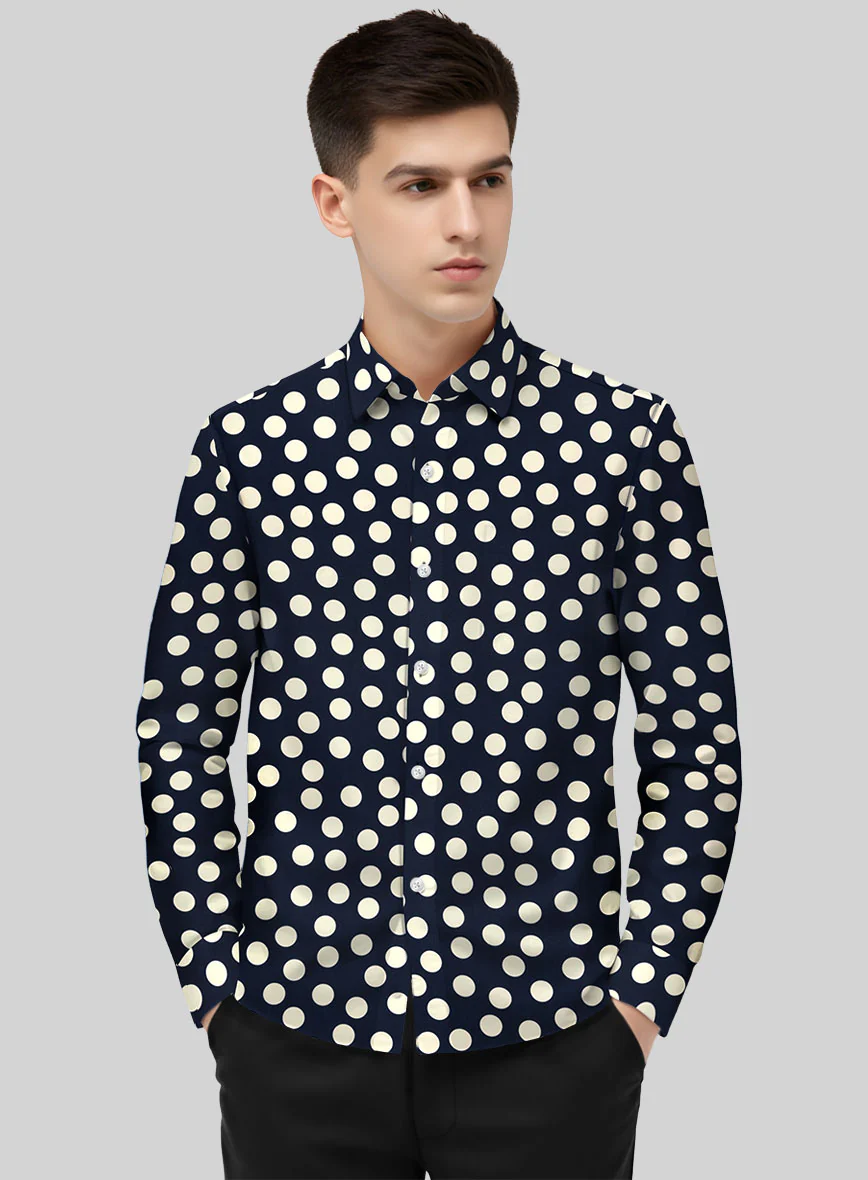 Retro Orbit Cotton Shirt - Image 2