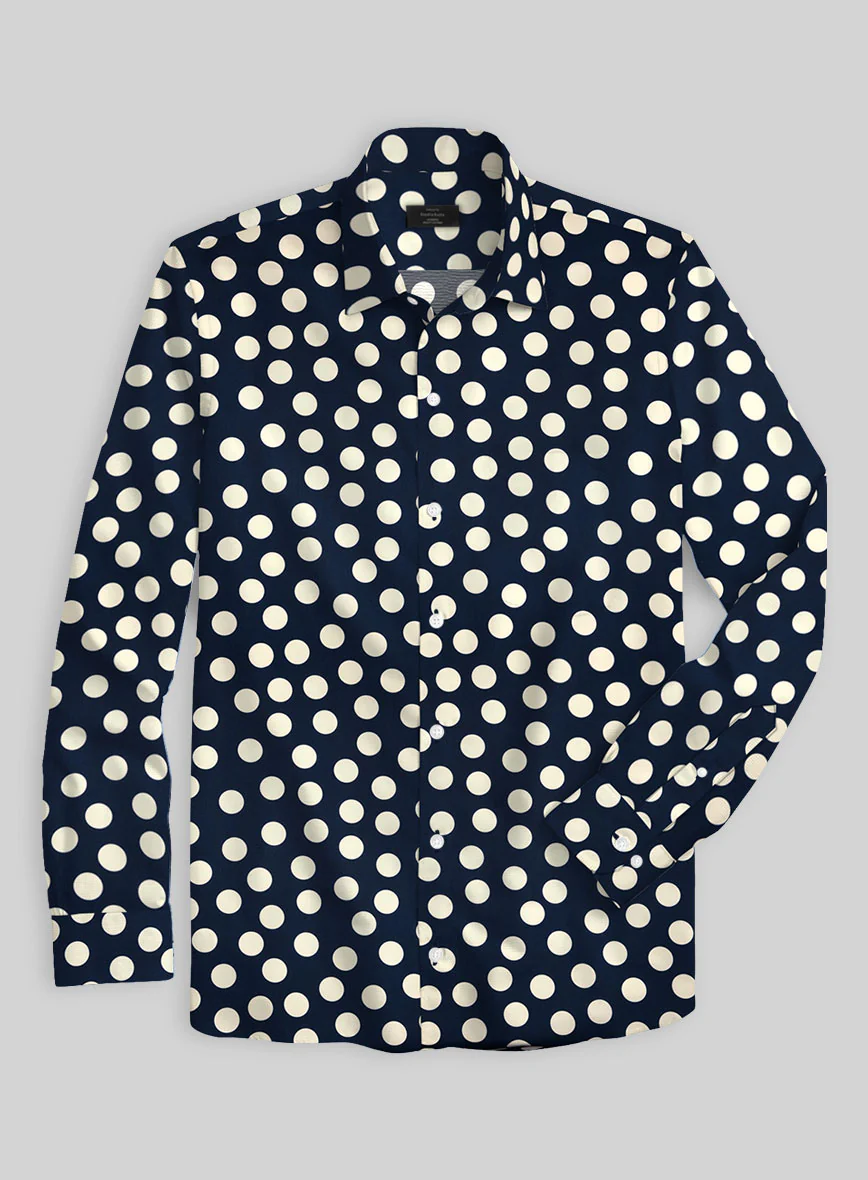 Retro Orbit Cotton Shirt - Image 3