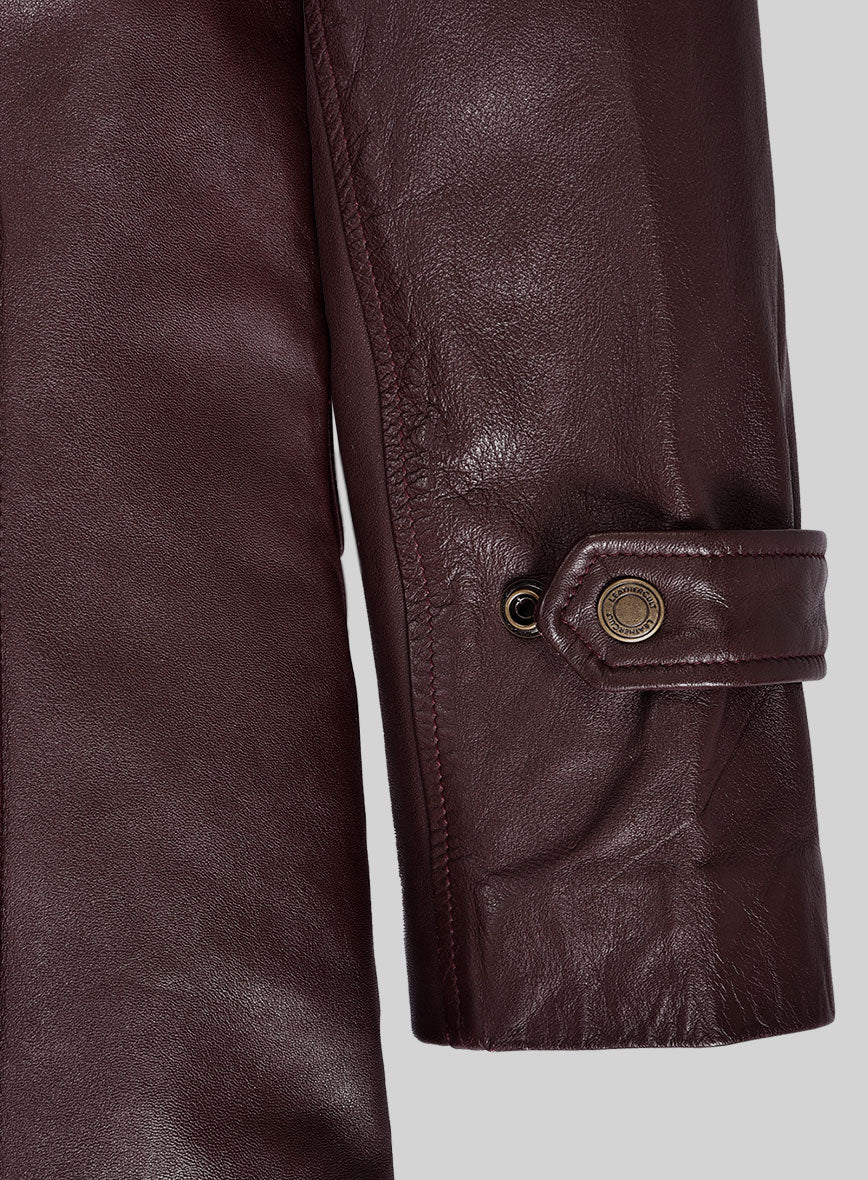 Robert Leather Blazer - Image 5