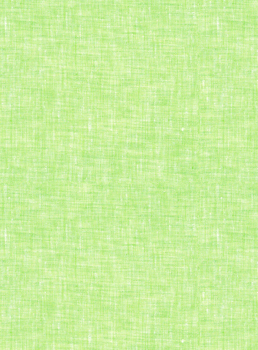 Roman Fume Green Linen Shirt - Image 4
