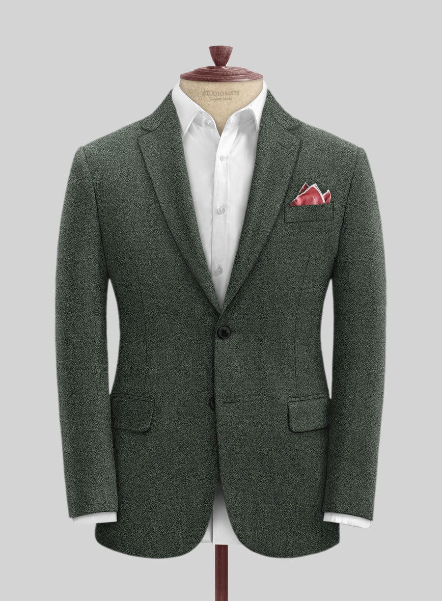 Rope Weave Green Tweed Suit - Image 3
